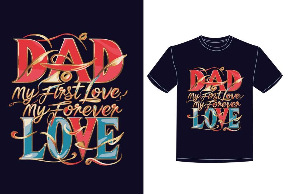 Custom Father's Day Tees