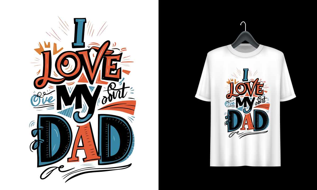 Custom Father's Day Tees